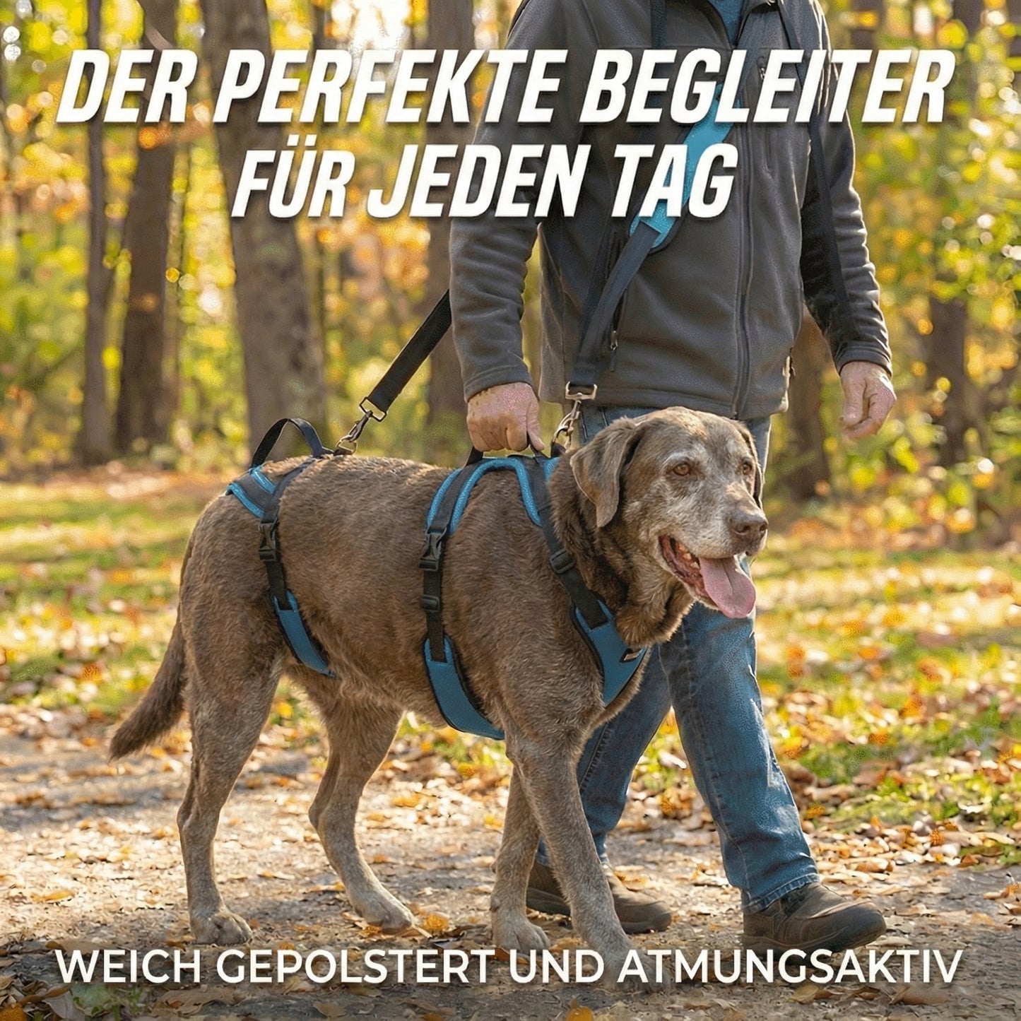 PfotenSanft 2.0 - Entlastungs- & Mobilitätsgeschirr