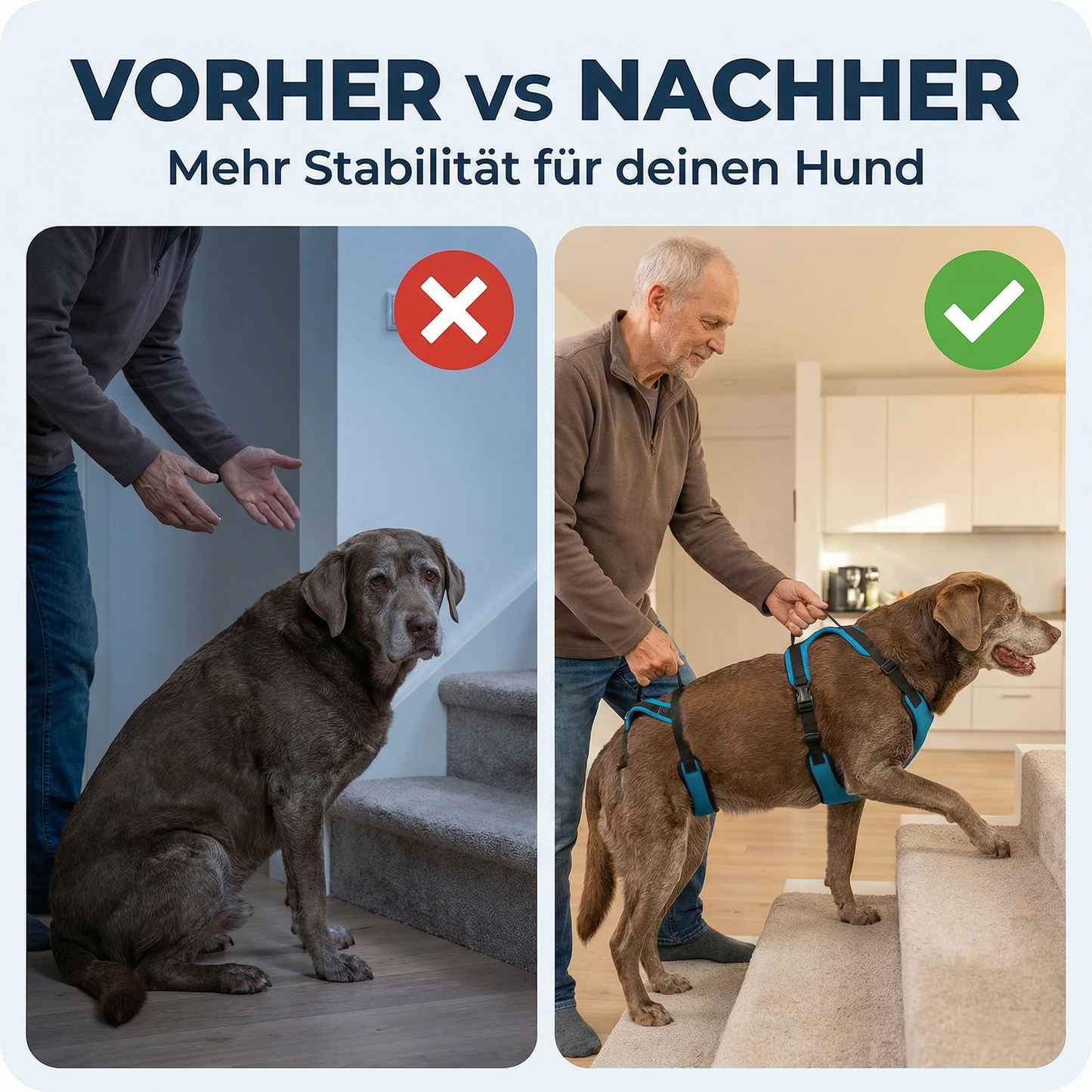 PfotenSanft 2.0 - Entlastungs- & Mobilitätsgeschirr